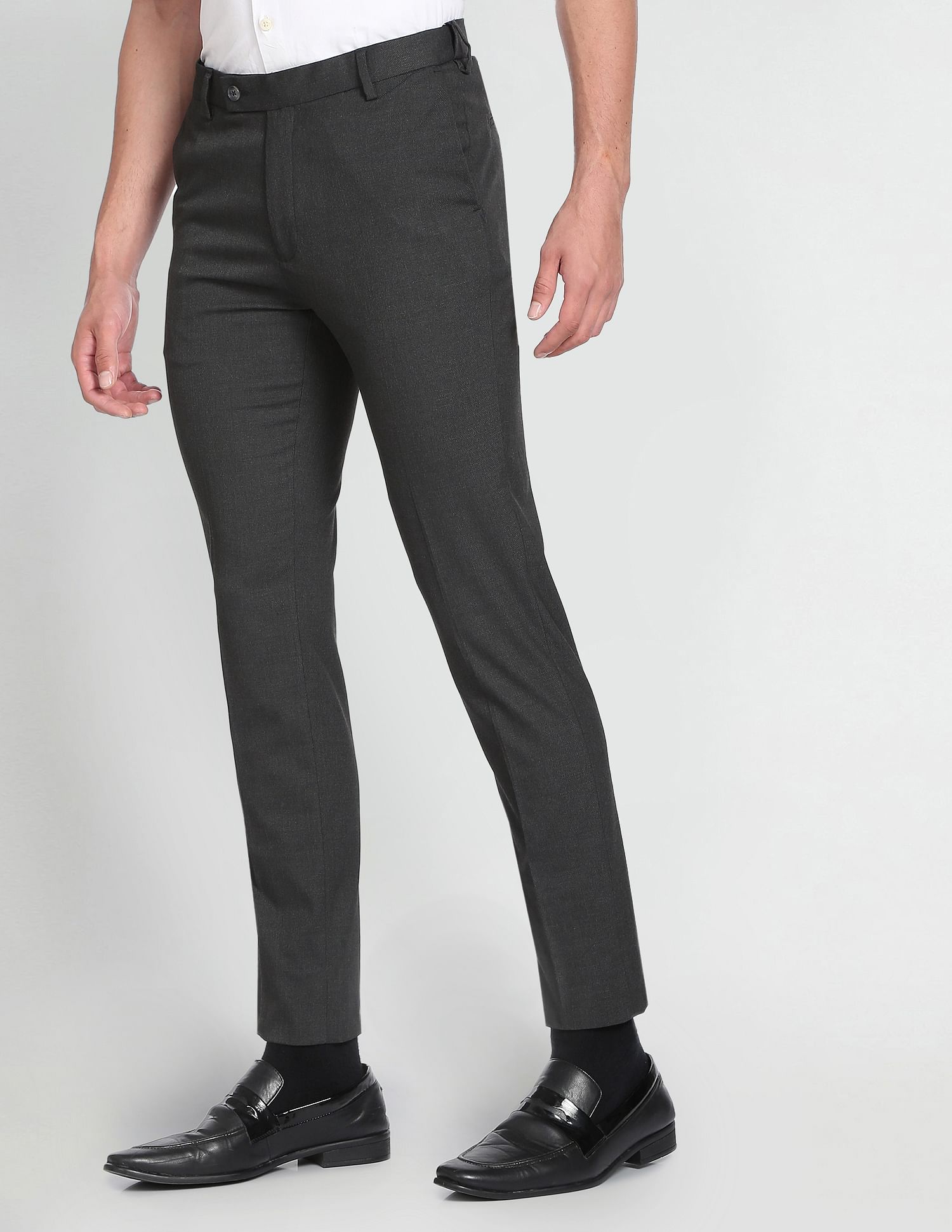 Dobby Tailored Formal Trousers