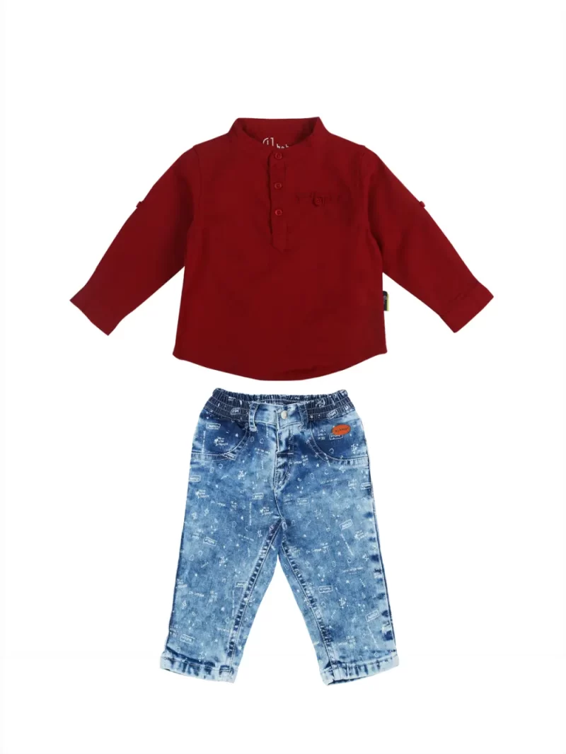 Kids Dungaree Set