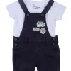 Kids Dungaree Set