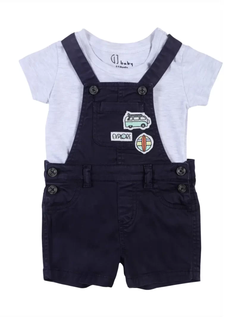 Kids Dungaree Set