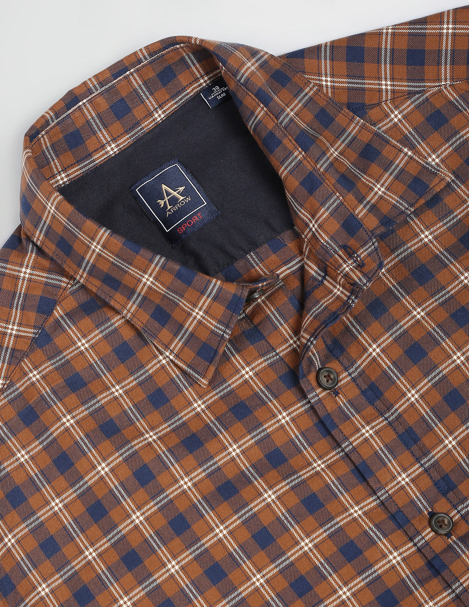 Cotton Checked Tennis Club Casual Shirt