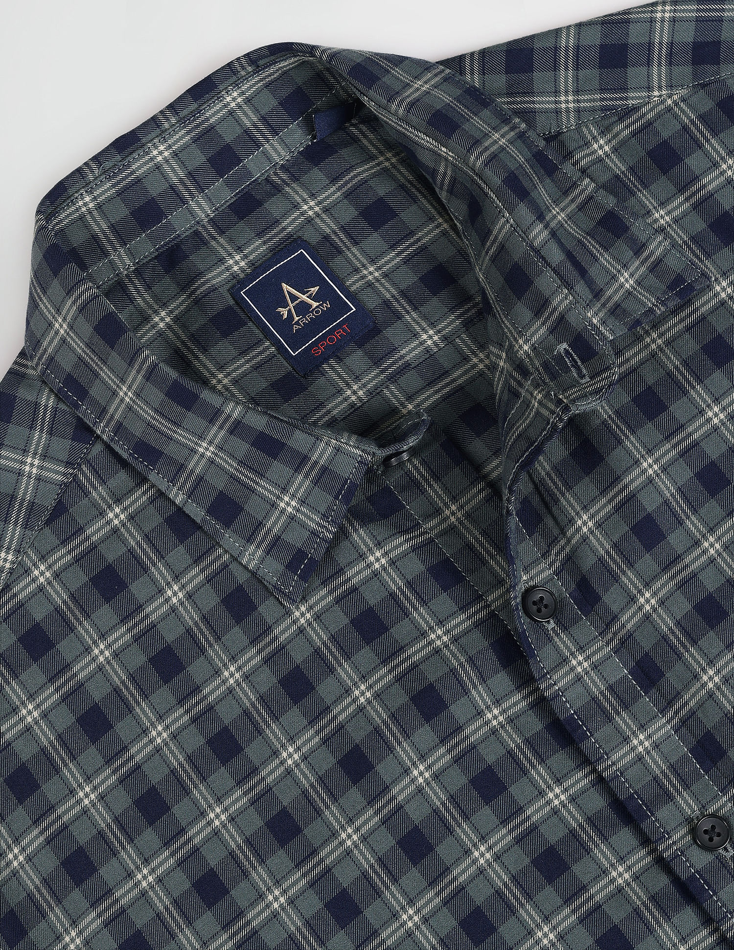 Cotton Checked Tennis Club Casual Shirt