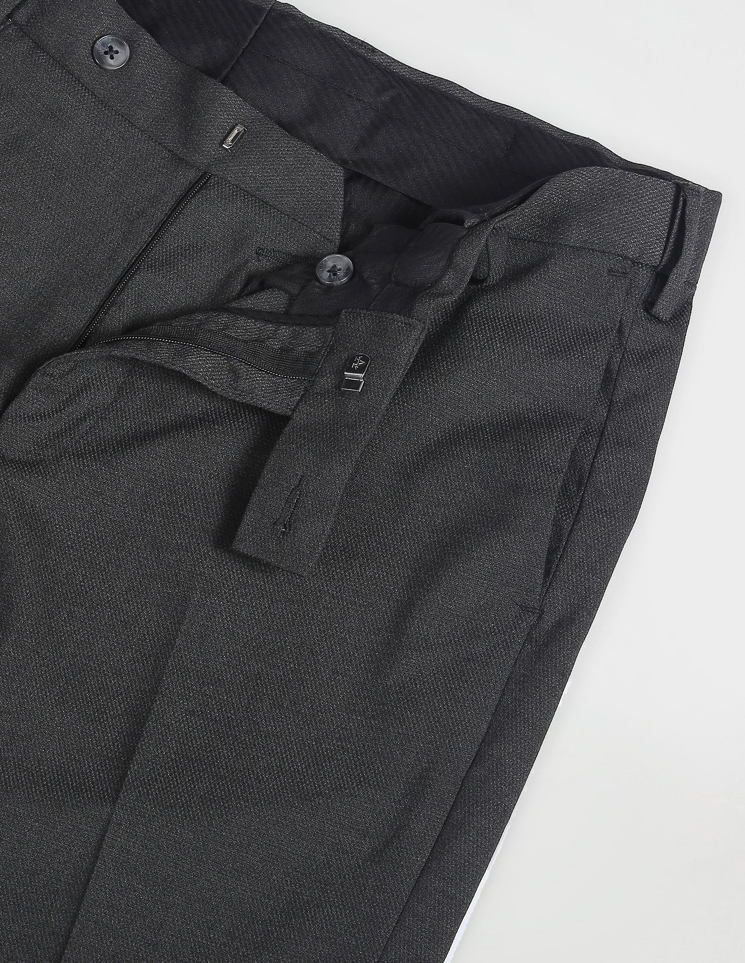 Dobby Tailored Formal Trousers